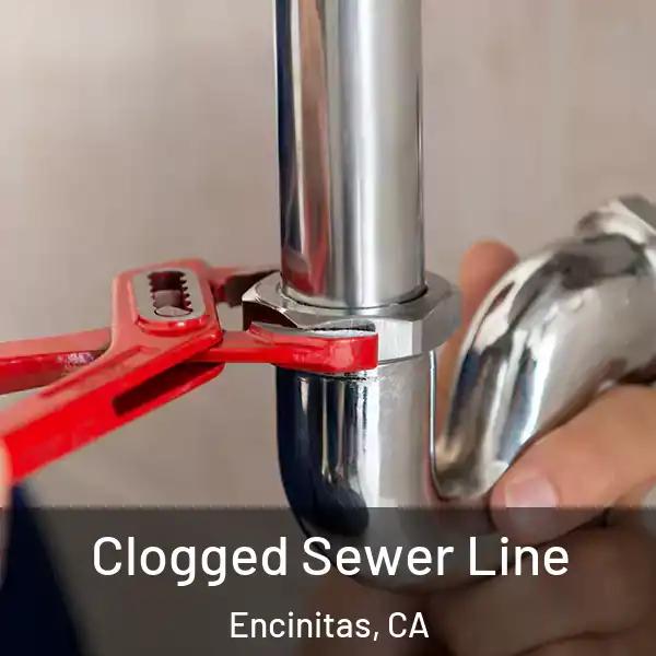  Clogged Sewer Line Encinitas, CA